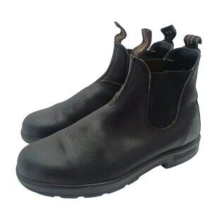 Blundstone Boots Mens Size AU 8 US 10 Black Leather Chelsea Work Shoes Australia
